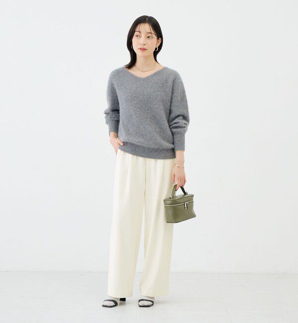 NOLLEY'S sophi「ウォッシャブルサーモサキソニーワイドパンツ」|その他|
