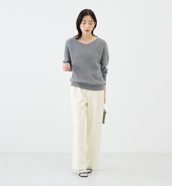 NOLLEY'S sophi「ウォッシャブルサーモサキソニーワイドパンツ」|その他|