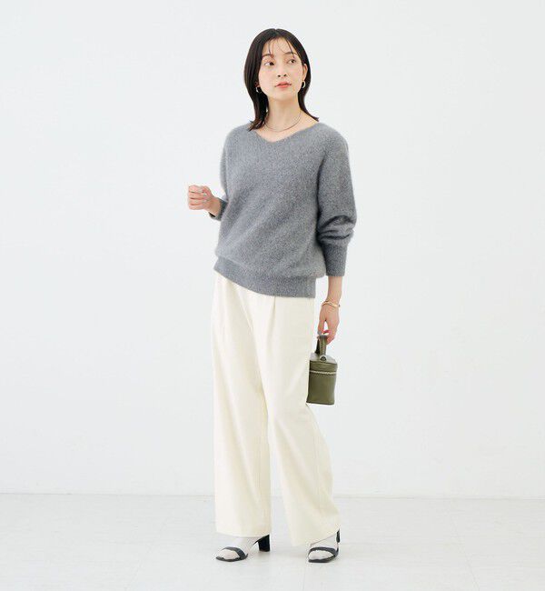 NOLLEY'S sophi「ウォッシャブルサーモサキソニーワイドパンツ」|その他|
