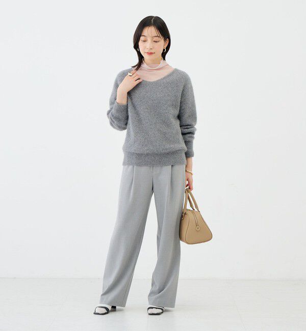 NOLLEY'S sophi「ウォッシャブルサーモサキソニーワイドパンツ」|その他|