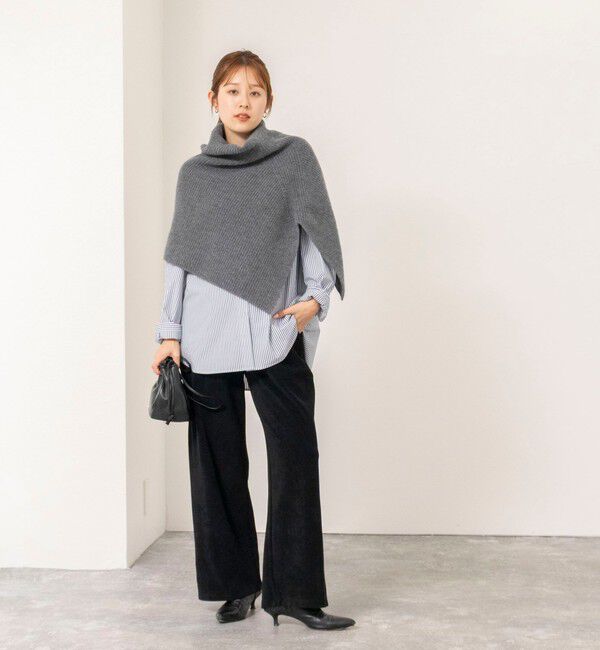 NOLLEY'S「【WEB限定】ウォッシャブルパイルストレートイージーパンツ」|その他|