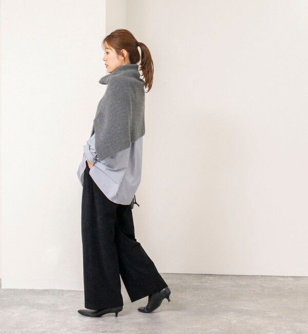 NOLLEY'S「【WEB限定】ウォッシャブルパイルストレートイージーパンツ」|その他|
