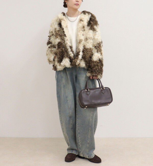 fredy emue「MIX Curlyフェイクファーコート」|その他|