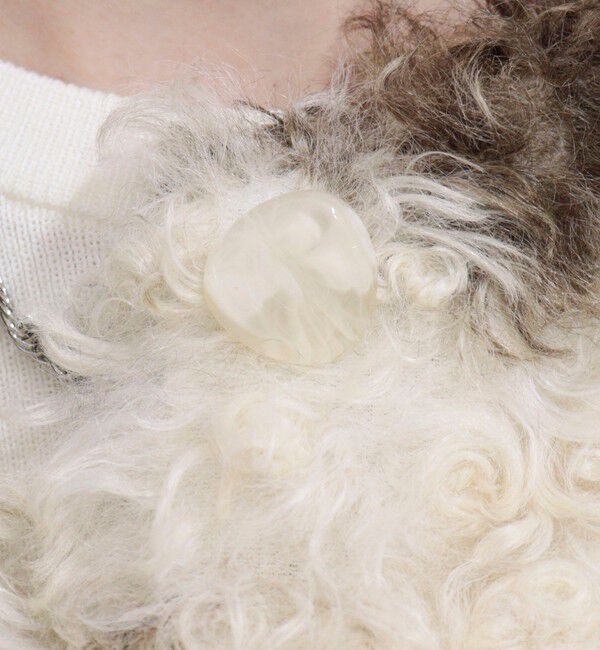 fredy emue「MIX Curlyフェイクファーコート」|その他|