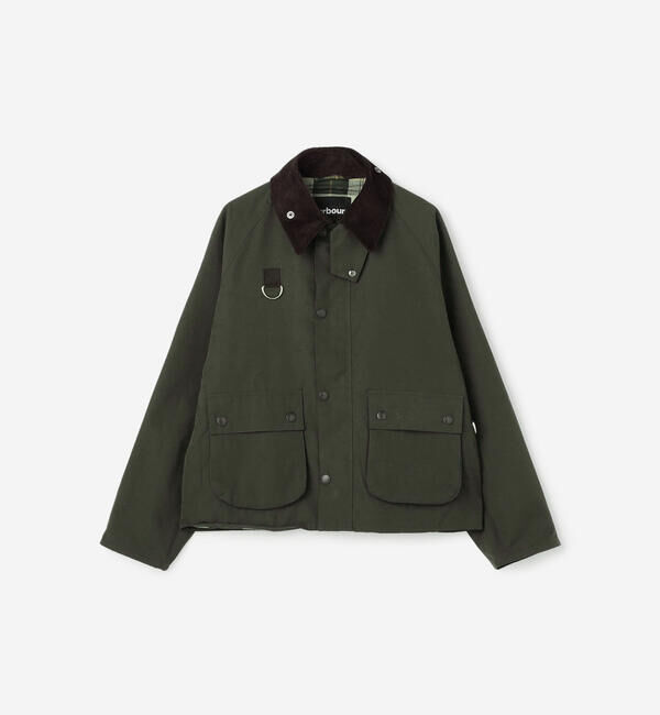  「Barbour | 〈別注〉PEACH BLYTH ショートジャケット MEN」|テーラードジャケット|OLIVE
