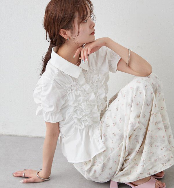  「26AWシャーリングシェイプシャツ」|シャツ・ブラウス|