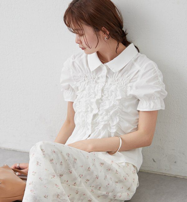  「26AWシャーリングシェイプシャツ」|シャツ・ブラウス|
