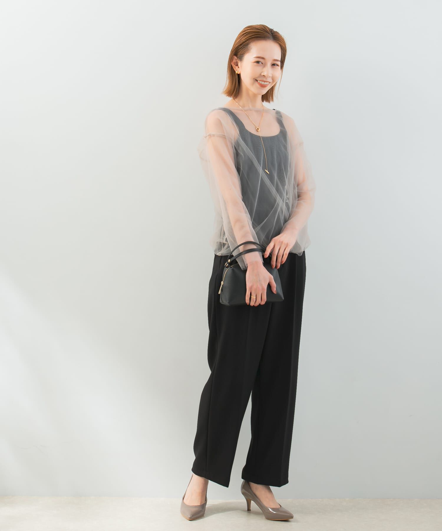 URBAN RESEARCH ROSSO「レイヤードチュールブラウス」|その他|