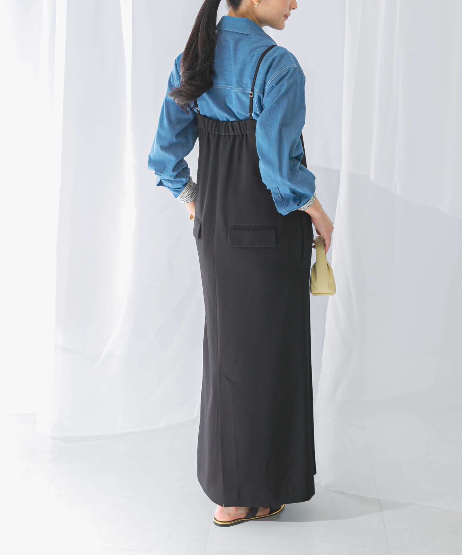 URBAN RESEARCH ROSSO「ストレートベアキャミワンピース」|ワンピース|