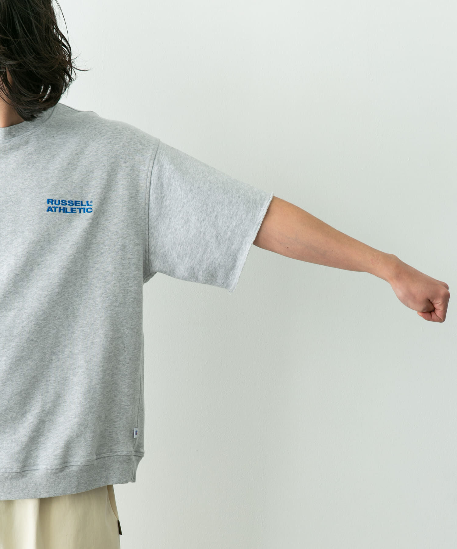 Sonny Label 「『別注』RUSSELL ATHLETIC&times;SonnyLabel　ショートスリーブスウェットTシャツ」|Tシャツ・カットソー|