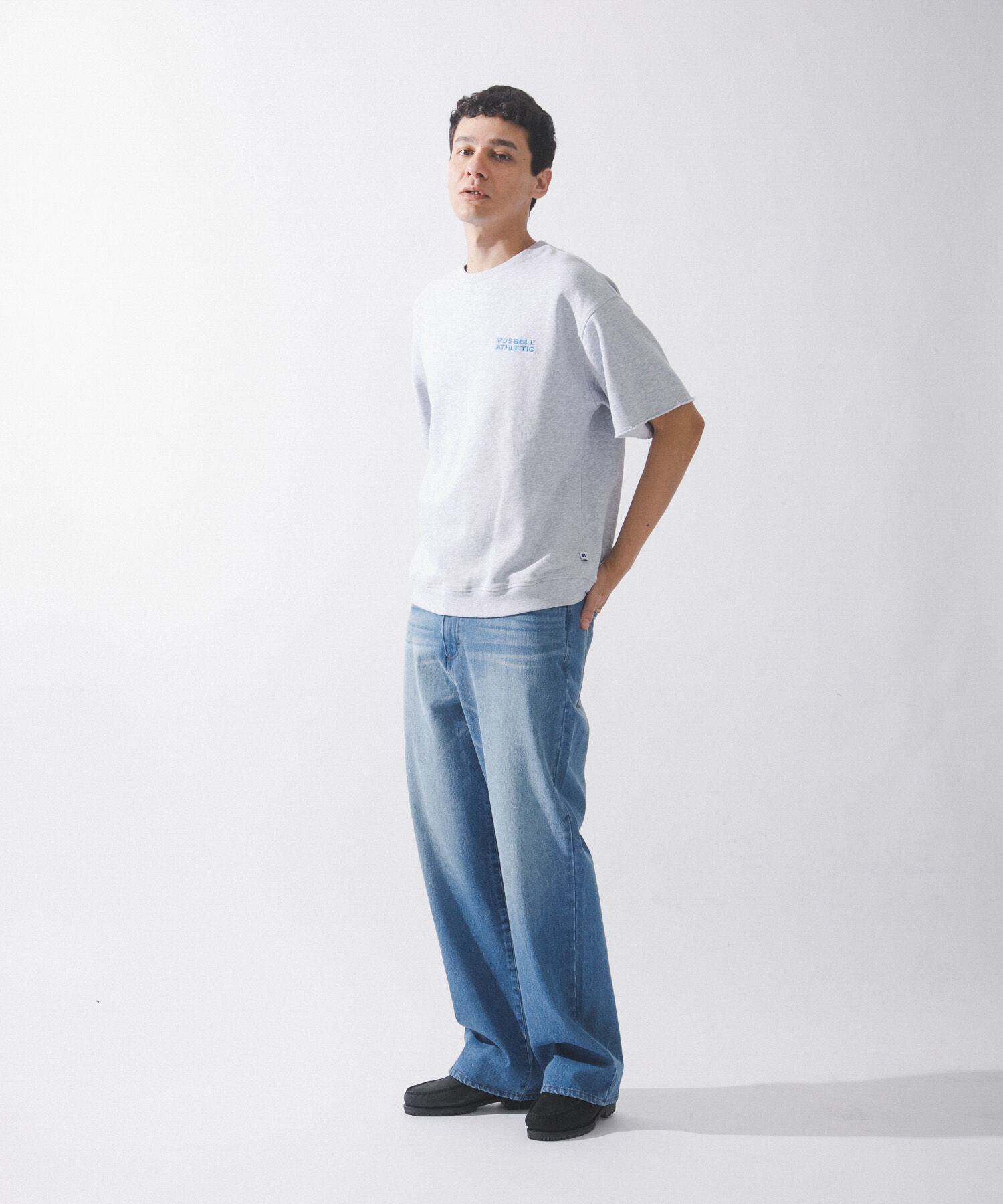 Sonny Label 「『別注』RUSSELL ATHLETIC&times;SonnyLabel　ショートスリーブスウェットTシャツ」|Tシャツ・カットソー|