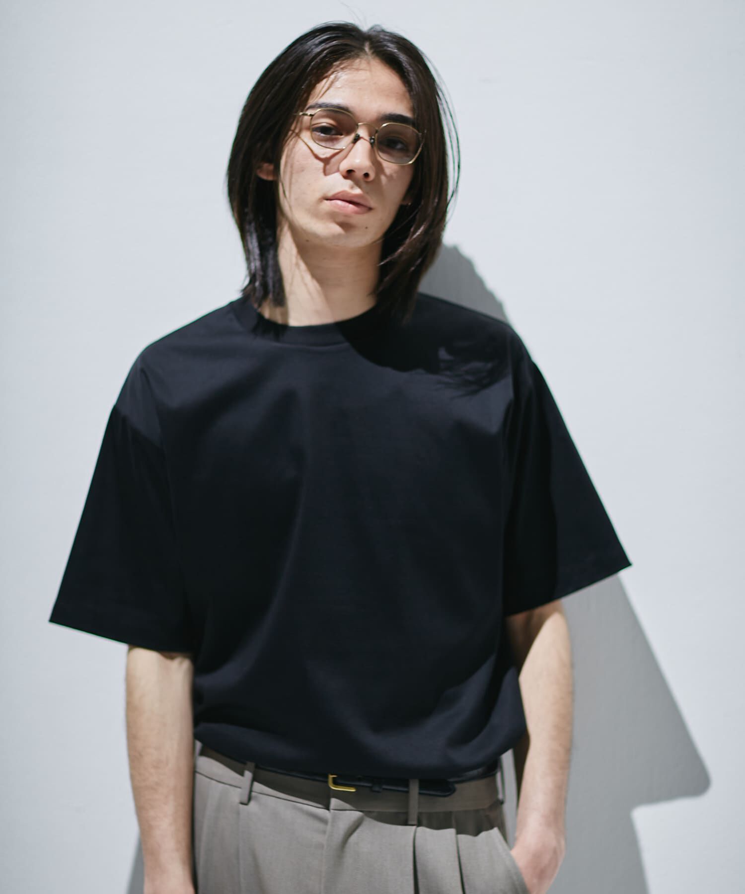 URBAN RESEARCH DOORS「『仁村紗和さん着用』『UR TECH』 サマシェア クルーネックTシャツ」|Tシャツ・カットソー|