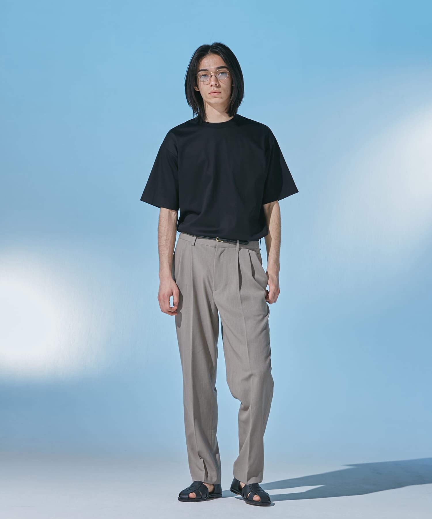 URBAN RESEARCH DOORS「『仁村紗和さん着用』『UR TECH』 サマシェア クルーネックTシャツ」|Tシャツ・カットソー|