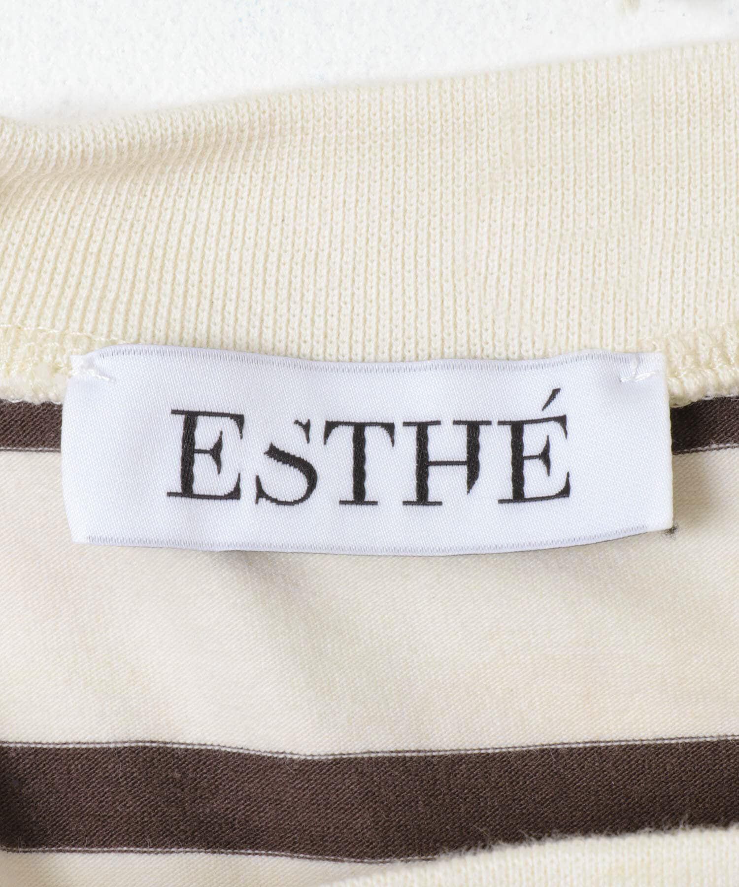 URBAN RESEARCH「ESTHE　STRIPE TWIST ASYMMETRIC T-SHIRTS」|Tシャツ・カットソー|
