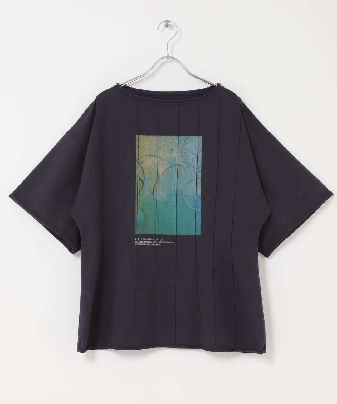  「ピンタックフォトプリントTEE」|Tシャツ・カットソー|