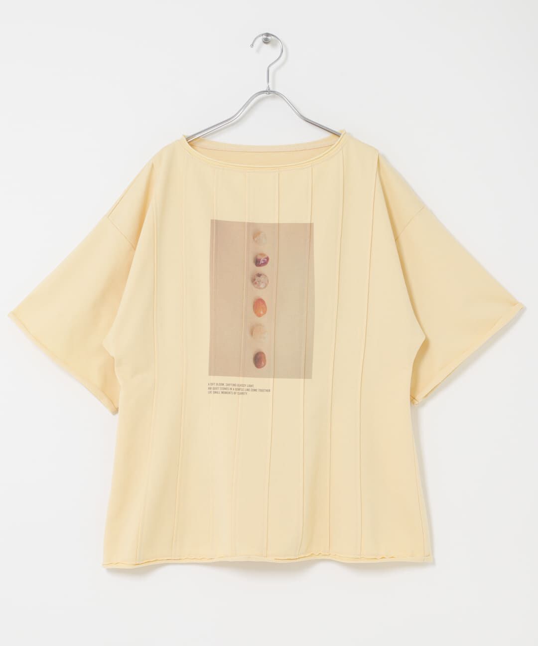  「ピンタックフォトプリントTEE」|Tシャツ・カットソー|