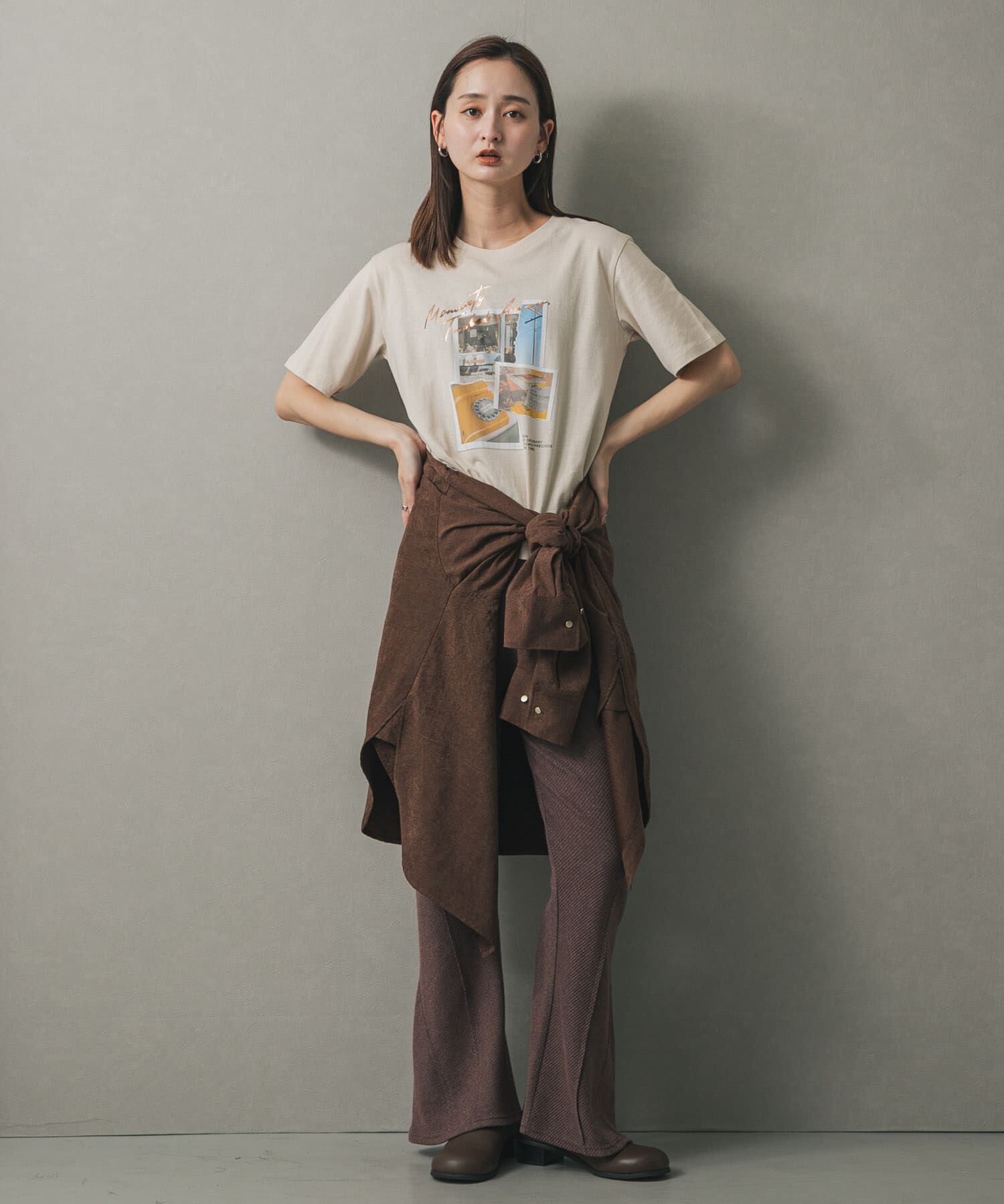 SENSE OF PLACE by URBAN RESEARCH「カットフレアパンツ」|その他|