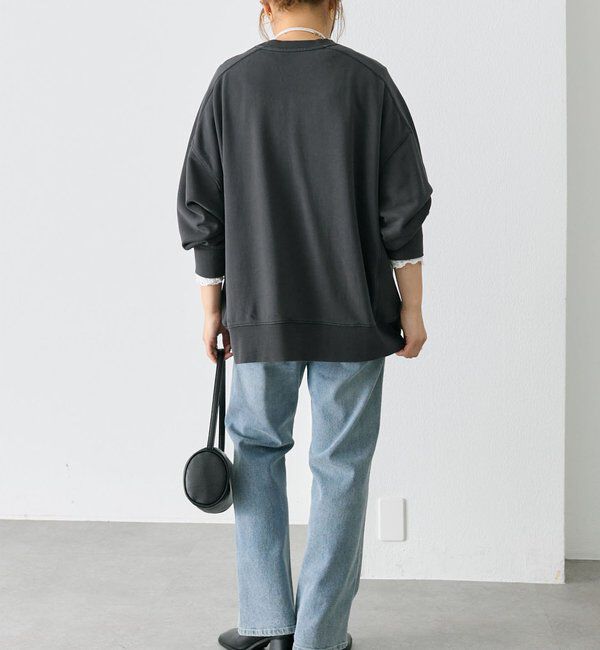  「【WEB限定】裏毛チュニックスウェット」|プルオーバー|
