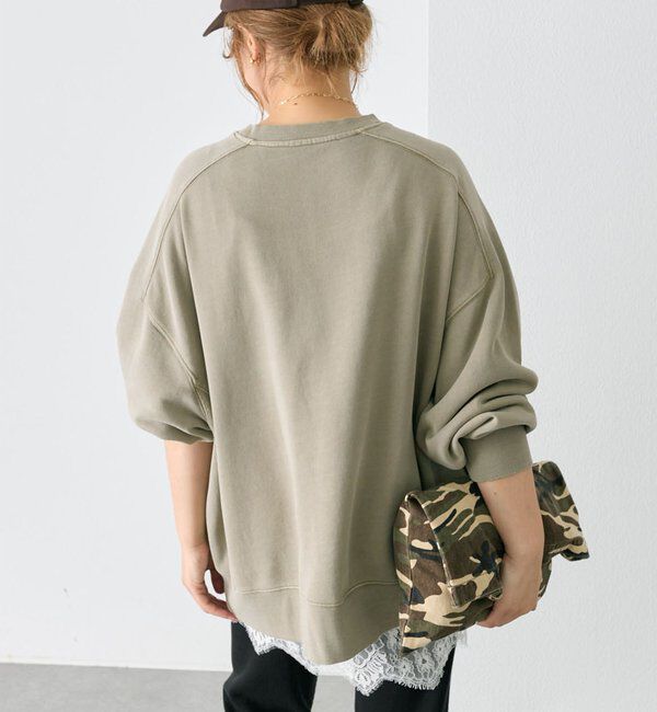  「【WEB限定】裏毛チュニックスウェット」|プルオーバー|
