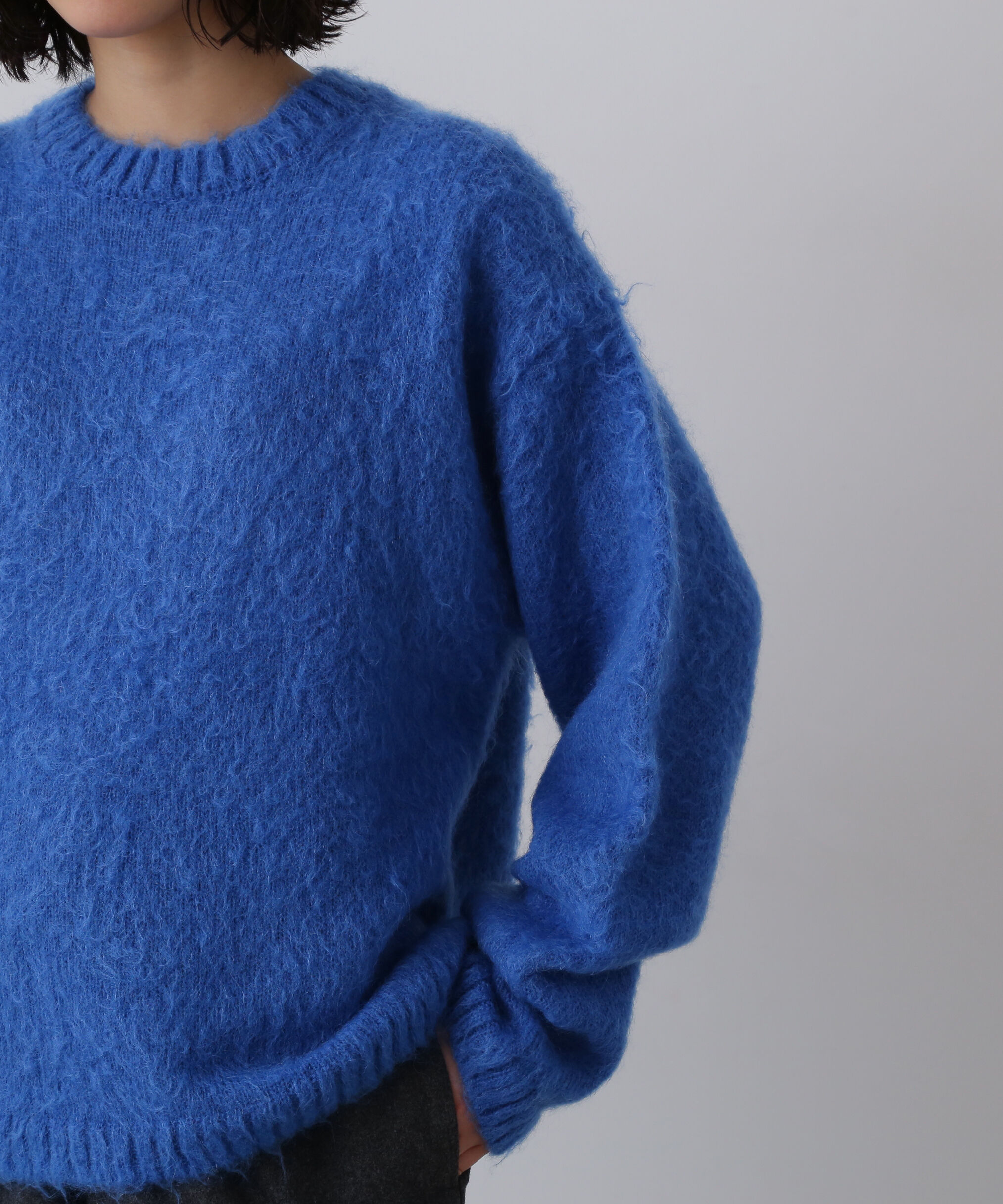 YLEVE 「YLEVE / MOHAIR NAPPING KNIT PULL OVER」|ニット・セーター|