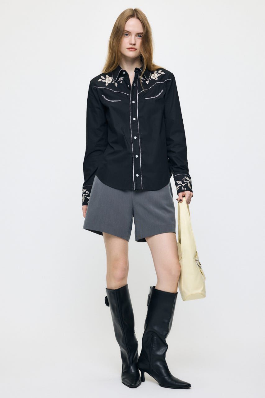 MOUSSY「WESTERN シャツ」|シャツ・ブラウス|