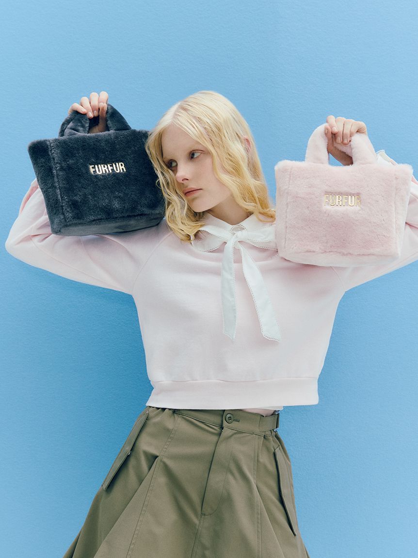 FURFUR「【WEB・一部店舗限定カラー】シャツドッキングボウタイスウェット」|スウェット・ジャージ|
