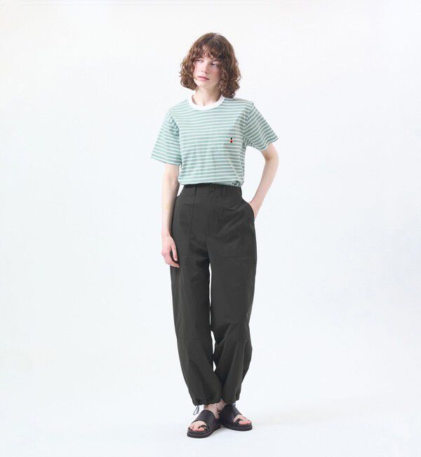 MACKINTOSH PHILOSOPHY「バッキンガムベア バスクボーダーポケTシャツ」|Tシャツ・カットソー|