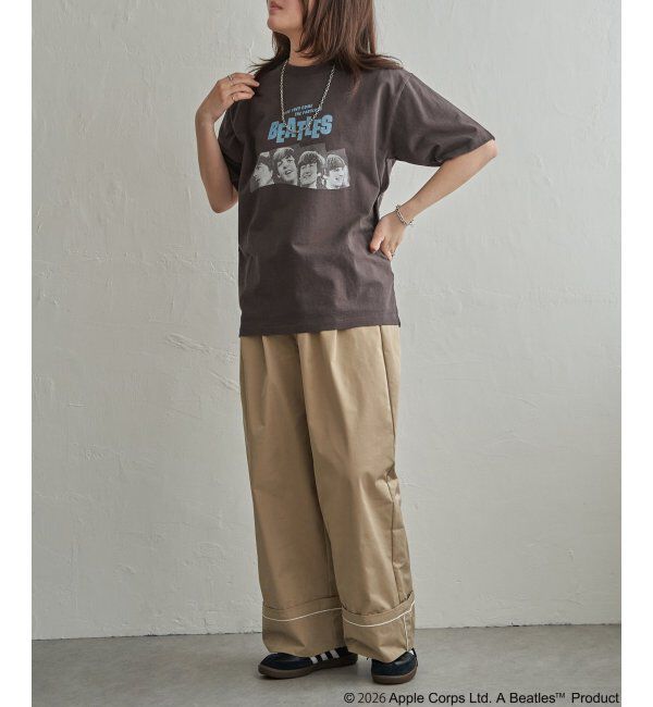 VENCE share style「THE BEATLES ザ ビートルズ ツアープリントTシャツ」|Tシャツ・カットソー|
