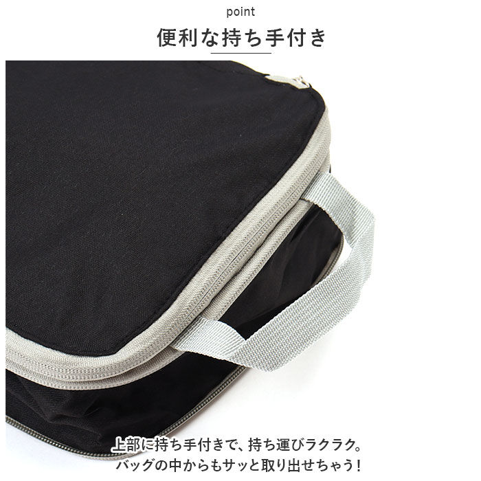 BACKYARD FAMILY「トラベルポーチ 3点セット 通販 圧縮バッグ 圧縮バック 収納ポーチ バッグインバッグ ポーチ」|ポーチ|