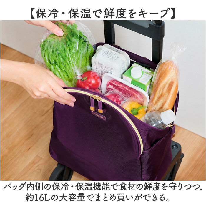 BACKYARD FAMILY「レップ COCORO ショッピングカート 通販 コ・コロ 4輪ショッピングカート」|キャリーケース|