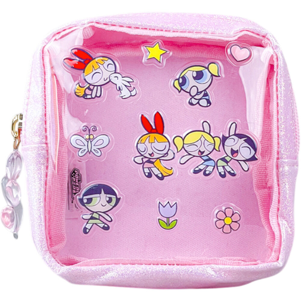 BACKYARD FAMILY「コスメポーチ 通販 The Powerpuff Girls グッズ パワパフグッズ FLAPPER」|ポーチ|ピンク1