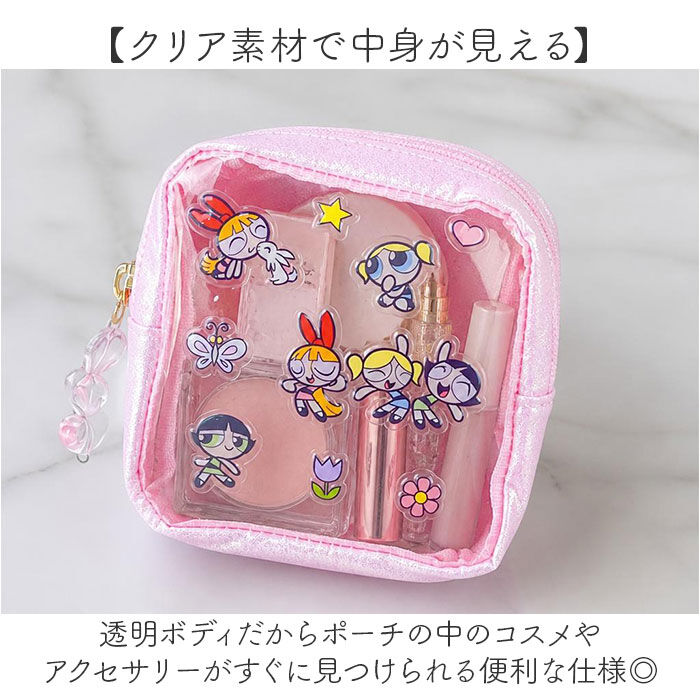 BACKYARD FAMILY「コスメポーチ 通販 The Powerpuff Girls グッズ パワパフグッズ FLAPPER」|ポーチ|