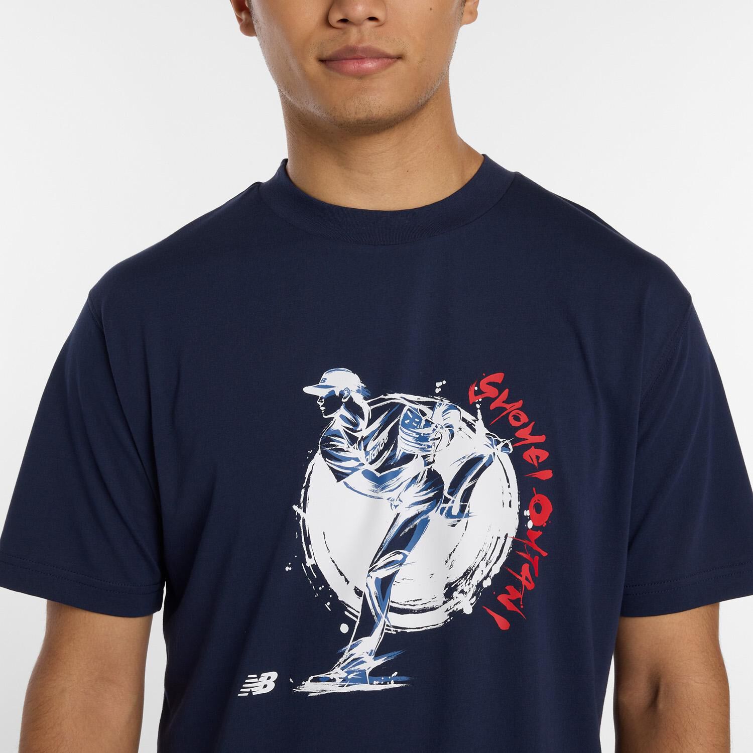 NEW BALANCE 「【NEW BALANCEｳｪｱ】M O.HｸﾞﾗﾌｨｯｸT1」|Tシャツ・カットソー|