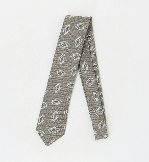 UNITED ARROWS「＜ERRICO FORMICOLA＞オーバル ジャガード ネクタイ」|ネクタイ・蝶ネクタイ|MD.BROWN