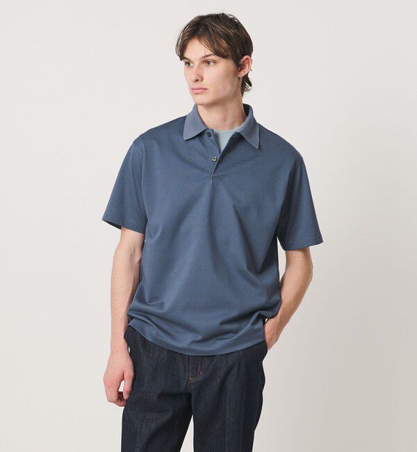 UNITED ARROWS「タック ジャージ ポロシャツ」|Tシャツ・カットソー|COBALT