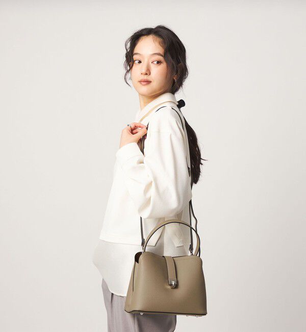 UNITED ARROWS green label relaxing「配色ラウンドカット ショルダーバッグ」|ショルダー・メッセンジャー|