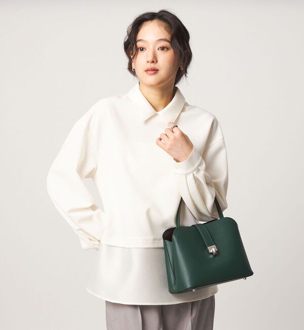 UNITED ARROWS green label relaxing「配色ラウンドカット ショルダーバッグ」|ショルダー・メッセンジャー|KELLY