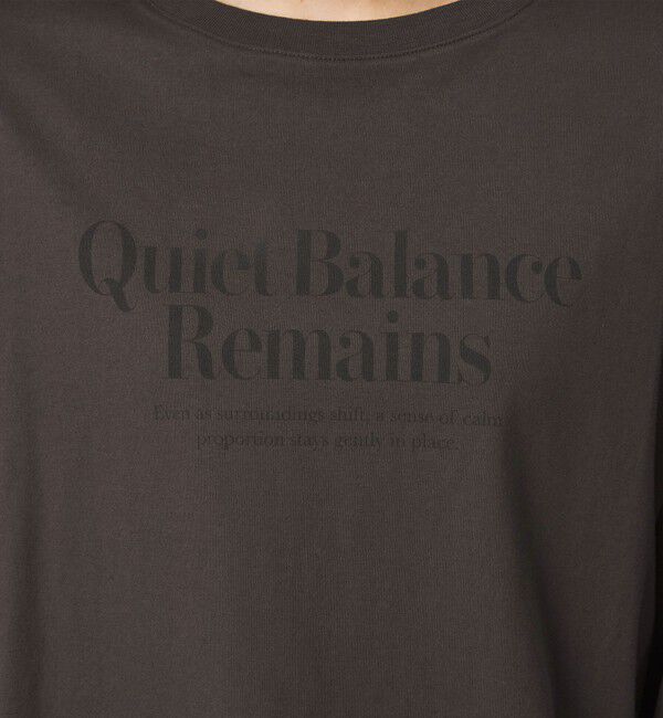 UNITED ARROWS green label relaxing「ロゴ ロングスリーブ Tシャツ」|Tシャツ・カットソー|