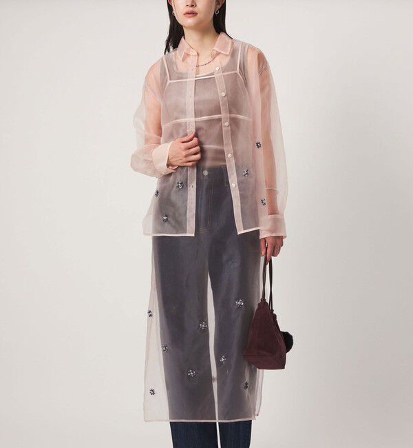UNITED ARROWS green label relaxing「＜GLR_MINE＞ビジュー キャミソール ワンピース」|ワンピース|