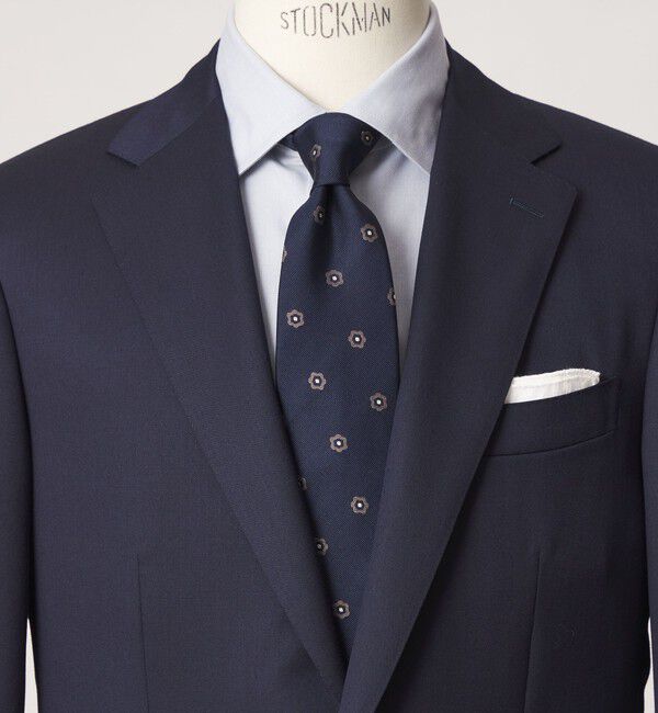 UNITED ARROWS green label relaxing「GLR JAPAN VINTAGE 8.0cm コモン2 ネクタイ」|ネクタイ・蝶ネクタイ|NAVY