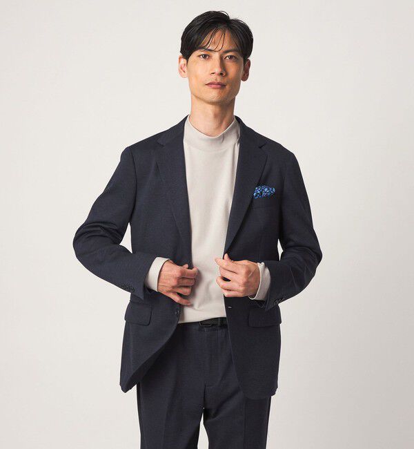 UNITED ARROWS green label relaxing「L/A ポンチ ブラッシュド モックネック カットソー」|Tシャツ・カットソー|