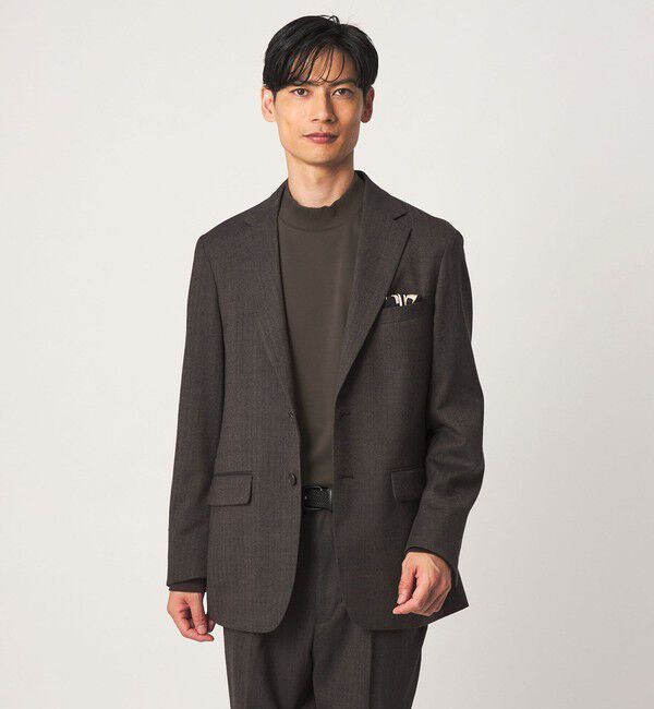 UNITED ARROWS green label relaxing「L/A ポンチ ブラッシュド モックネック カットソー」|Tシャツ・カットソー|