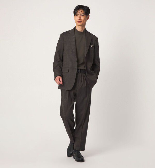 UNITED ARROWS green label relaxing「L/A ポンチ ブラッシュド モックネック カットソー」|Tシャツ・カットソー|