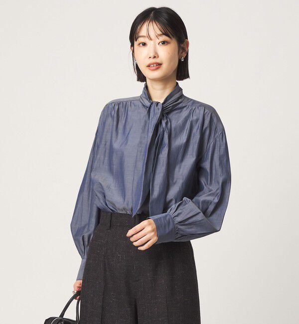 UNITED ARROWS green label relaxing「ボータイ ブラウス」|シャツ・ブラウス|