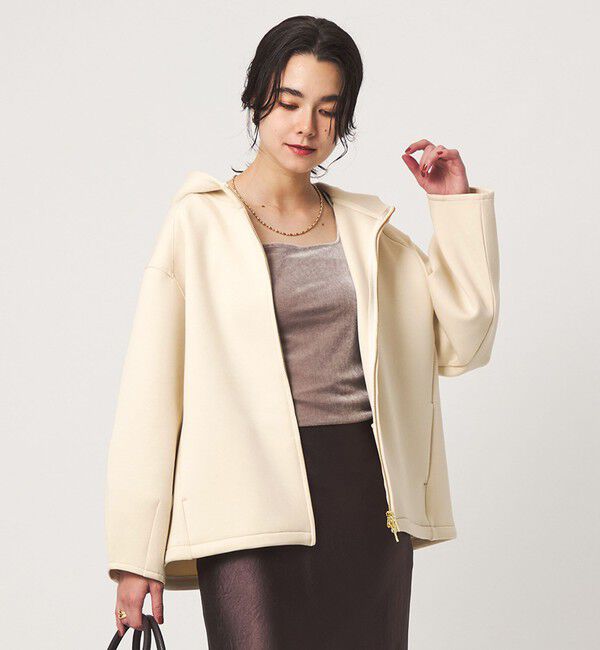 UNITED ARROWS green label relaxing「ダンボール ジップ フーディ」|パーカー|