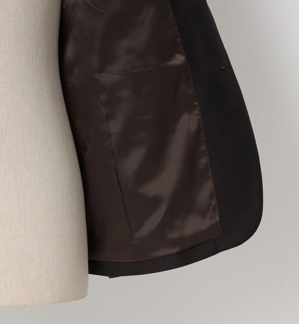 UNITED ARROWS green label relaxing「A+ TWPU バーズアイ 2B スリム セットアップ ジャケット -ストレッチ-」|テーラードジャケット|