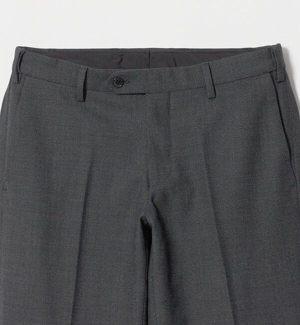 UNITED ARROWS green label relaxing「A+ TWPU バーズアイ アジャスター NP セットアップ パンツ スラックス -ストレッチ-」|スラックス|