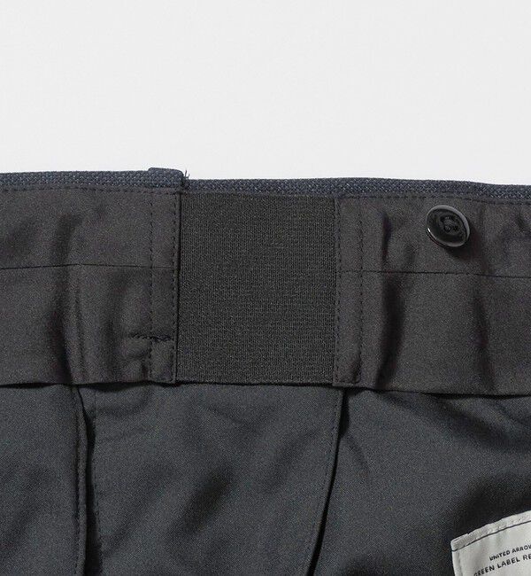 UNITED ARROWS green label relaxing「A+ TWPU バーズアイ アジャスター NP セットアップ パンツ スラックス -ストレッチ-」|スラックス|