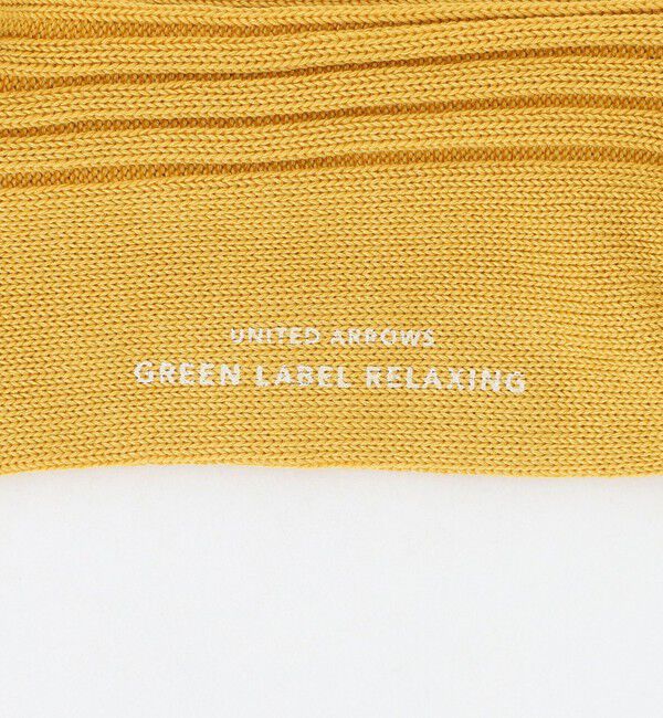 UNITED ARROWS green label relaxing「リブ ソリッド ソックス」|ソックス|