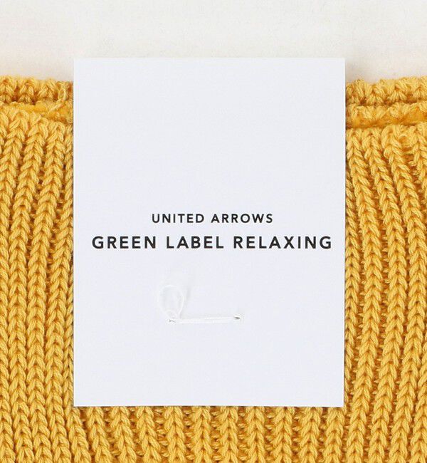UNITED ARROWS green label relaxing「リブ ソリッド ソックス」|ソックス|